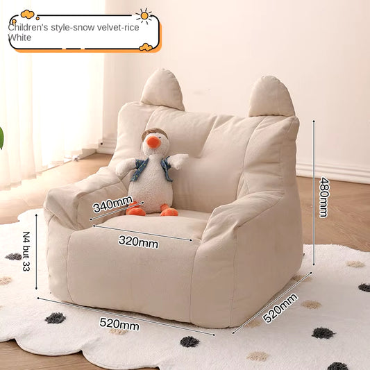 K-STAR Cute and Lazy Sofa Mini Casual Seat Cartoon Children'S Sofa Reading Men and Women Simple Sofa Baby Sofa 2024 Dropshopping