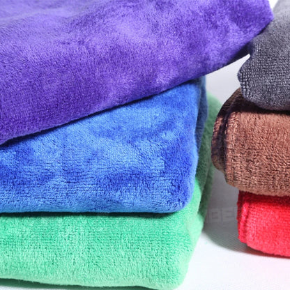 30X30Cm Car Wash Microfiber Towel Car Cleaning Drying Cloth Hemming Car Care Cloth Detailing Car Wash Towel for Car