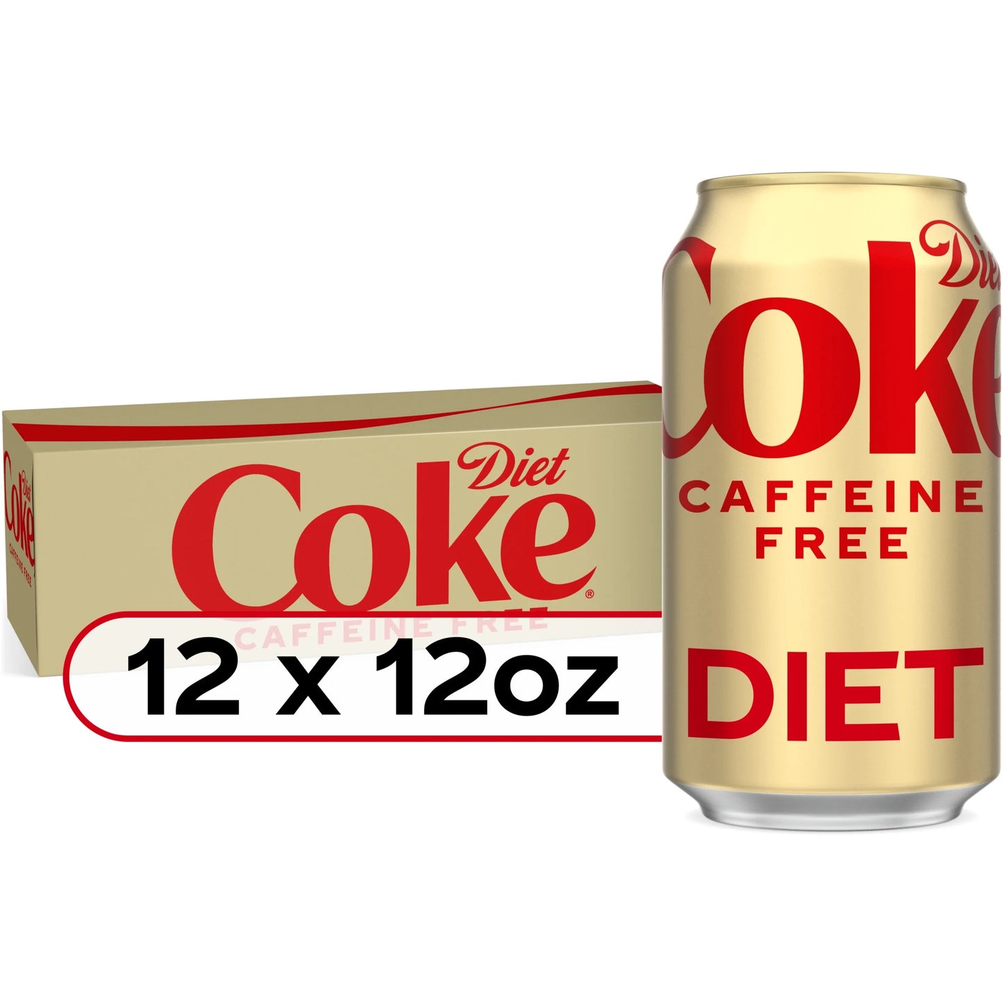 Caffeine Free Soda Pop, 12 Fl Oz, 12 Pack Cans