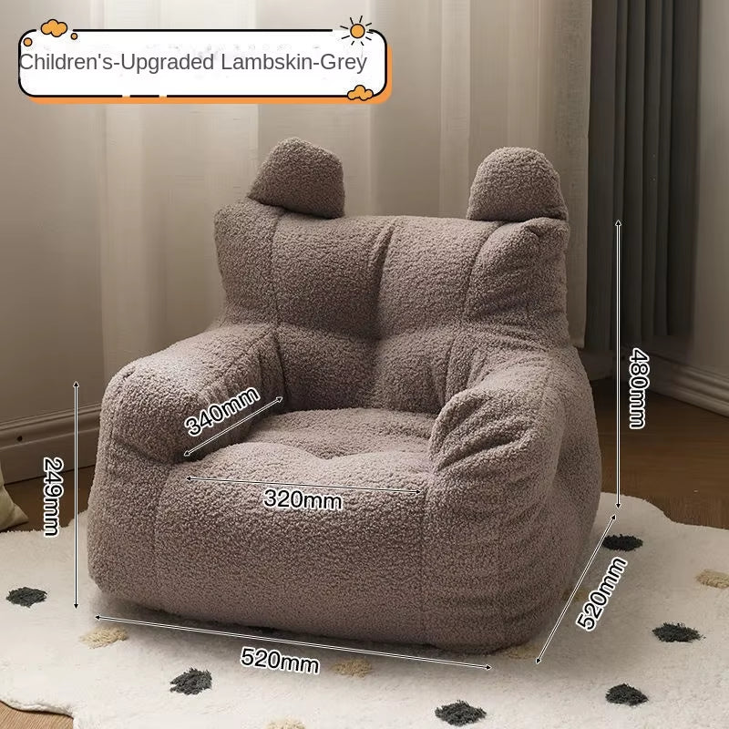 K-STAR Cute and Lazy Sofa Mini Casual Seat Cartoon Children'S Sofa Reading Men and Women Simple Sofa Baby Sofa 2024 Dropshopping